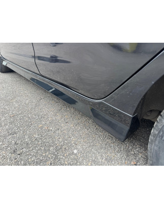 Spoiler sottoparaurti anteriore in plastica ABS Ford Fiesta MK7 (Cod. S-FFIMK7-FSP-01-A)