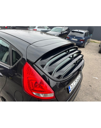 Spoiler sottoparaurti anteriore in plastica ABS Ford Fiesta MK7 (Cod. S-FFIMK7-FSP-01-A)