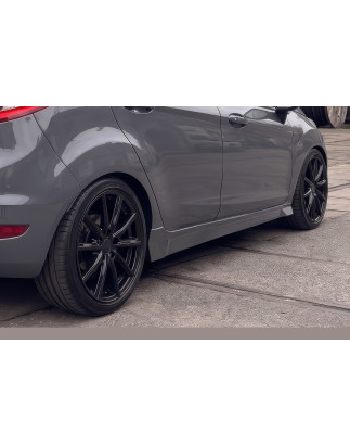 Minigonne laterali in plastica ABS Ford Fiesta MK7 (Cod. S-FFIMK7-S-01-A)