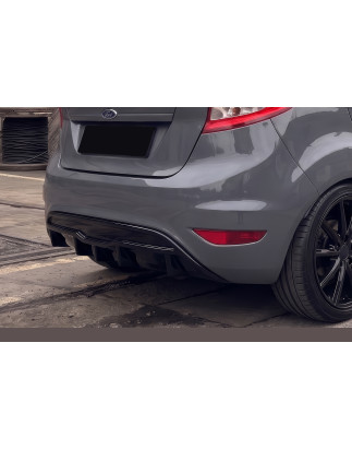 Minigonne laterali in plastica ABS Ford Fiesta MK7 (Cod. S-FFIMK7-S-01-A)