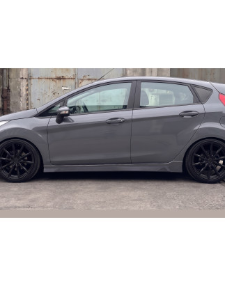 Minigonne laterali in plastica ABS Ford Fiesta MK7 (Cod. S-FFIMK7-S-01-A)