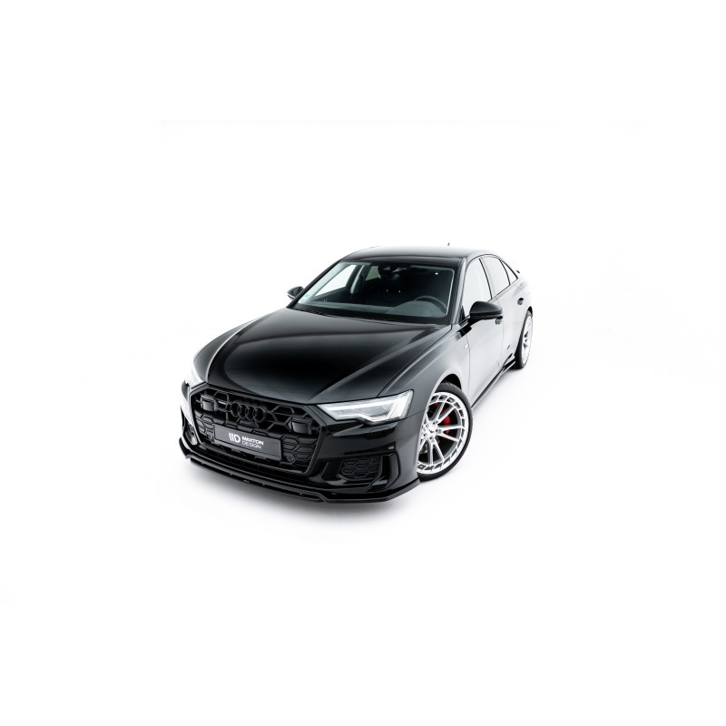 SPLITTER ANTERIORE V.3 Audi A6 S-Line / S6 C8 / C8 Facelift (Cod. M-AU-A6-C8-SLINE-FD1G+FD1RG)