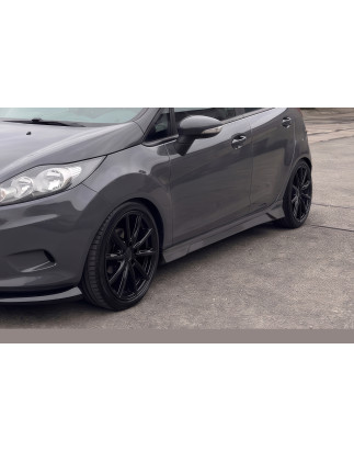 Minigonne laterali in plastica ABS Ford Fiesta MK7 (Cod. S-FFIMK7-S-01-A)