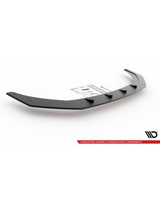 SPLITTER ANTERIORE street pro Volkswagen Polo GTI Mk6 (Cod. M-VWPO6GTICNC-FD3B)