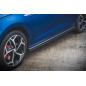 Diffusori minigonne street pro Volkswagen Polo GTI Mk6 (Cod. M-VWPO6GTICNC-SD3B)