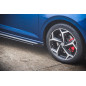 Diffusori minigonne street pro + Flaps Volkswagen Polo GTI Mk6 (Cod. M-VWPO6GTICNC-SD3B+SF1G)