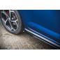Diffusori minigonne street pro + Flaps Volkswagen Polo GTI Mk6 (Cod. M-VWPO6GTICNC-SD3B+SF1G)