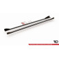 Diffusori minigonne street pro + Flaps Volkswagen Polo GTI Mk6 (Cod. M-VWPO6GTICNC-SD3B+SF1G)