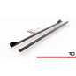 Diffusori minigonne street pro + Flaps Volkswagen Polo GTI Mk6 (Cod. M-VWPO6GTICNC-SD3B+SF1G)