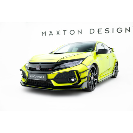 SPLITTER ANTERIORE street pro V.2 Honda Civic Type-R Mk10 / Mk10 Facelift (Cod. M-HOCI10TYPERCNC-FD3