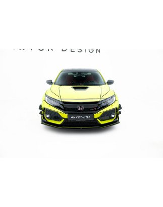SPLITTER ANTERIORE street pro V.2 Honda Civic Type-R Mk10 / Mk10 Facelift (Cod. M-HOCI10TYPERCNC-FD3