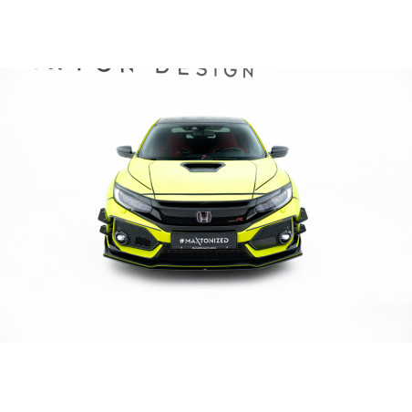 SPLITTER ANTERIORE street pro V.2 Honda Civic Type-R Mk10 / Mk10 Facelift (Cod. M-HOCI10TYPERCNC-FD3