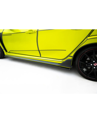 Diffusori minigonne street pro V.2 Honda Civic Type-R Mk10 / Mk10 Facelift (Cod. M-HOCI10TYPERCNC-SD