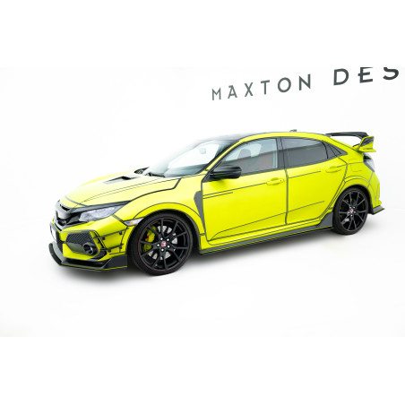Diffusori minigonne street pro V.2 Honda Civic Type-R Mk10 / Mk10 Facelift (Cod. M-HOCI10TYPERCNC-SD