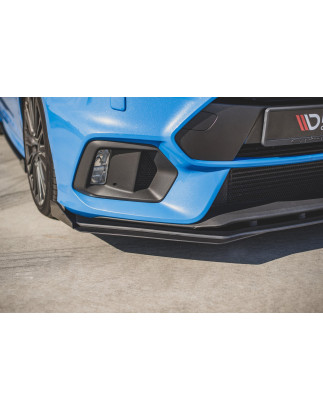 SPLITTER ANTERIORE street pro + Flaps Ford Focus RS Mk3 (Cod. M-FOFO3RSCNC-FD1B+FSF1G)