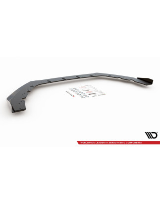 SPLITTER ANTERIORE street pro + Flaps Ford Focus RS Mk3 (Cod. M-FOFO3RSCNC-FD1B+FSF1G)