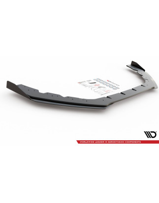 SPLITTER ANTERIORE street pro + Flaps Ford Focus RS Mk3 (Cod. M-FOFO3RSCNC-FD1BRB+FSF1G)