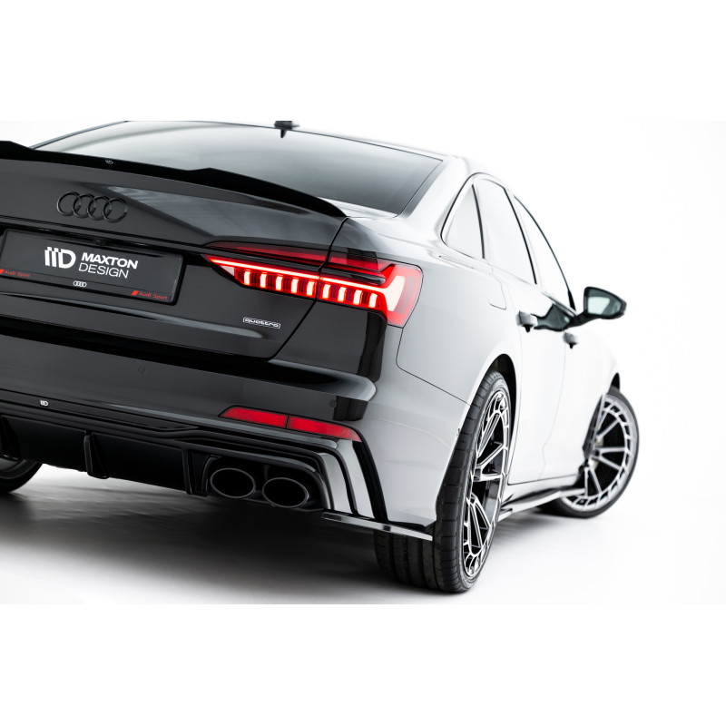 Splitters posteriori laterali Audi A6 S-Line / S6 C8 / C8 Facelift (Cod. M-AU-A6-C8-SLINE-RSD1G)