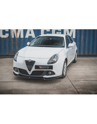 SPLITTER ANTERIORE V.3 Alfa Romeo Giulietta  (Cod. M-AL-GU-1F-FD2G)