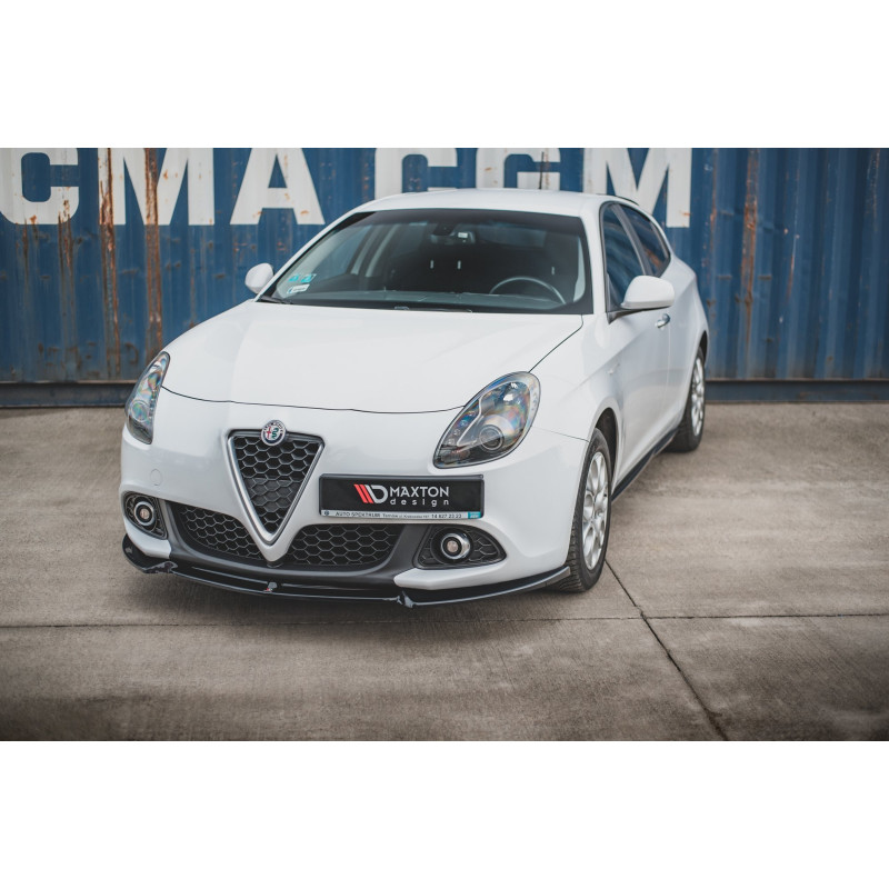 SPLITTER ANTERIORE V.3 Alfa Romeo Giulietta  (Cod. M-AL-GU-1F-FD2G)