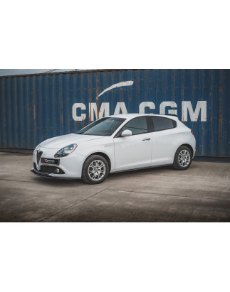 Diffusori minigonne V.2 Alfa Romeo Giulietta  (Cod. M-AL-GU-1F-SD1G)