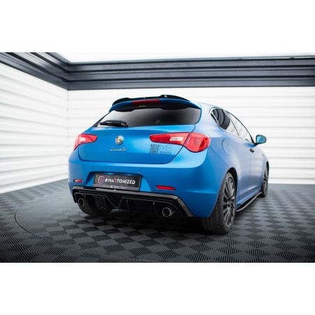 Sottoparaurti posteriore Alfa Romeo Giulietta (scarico On Both Sides Version) (Cod. M-AL-GU-1F-RS1GO