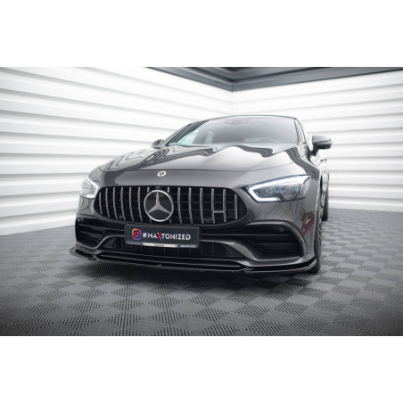 SPLITTER ANTERIORE V.1 Mercedes-AMG GT 53 4-Door Coupe X290 (Cod. M-ME-GT-4D-53-FD1G)