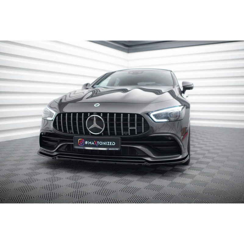 SPLITTER ANTERIORE V.2 Mercedes-AMG GT 53 4-Door Coupe X290 (Cod. M-ME-GT-4D-53-FD2G)