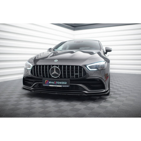 SPLITTER ANTERIORE V.2 Mercedes-AMG GT 53 4-Door Coupe X290 (Cod. M-ME-GT-4D-53-FD2G)