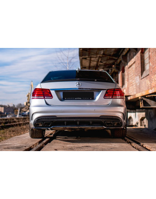 Spoiler Cap Mercedes-Benz E63 AMG / AMG-Line / Standard berlina W212 Facelift (Cod. M-ME-E-212F-AMG-