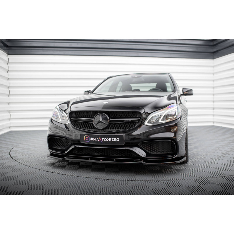 SPLITTER ANTERIORE Mercedes-Benz E63 AMG berlina W212 Facelift (Cod. M-ME-E-212F-AMG-FD1G)