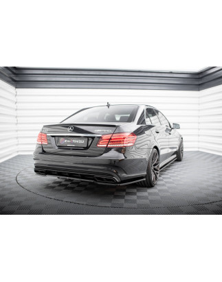 Splitter posteriore (con barre verticali) Mercedes-Benz E63 AMG berlina W212 Facelift (Cod. M-ME-E-2
