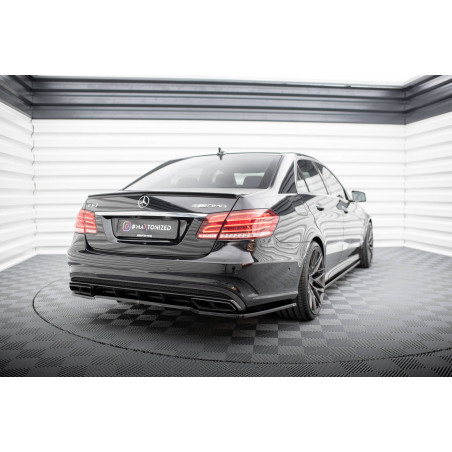 Splitter posteriore (con barre verticali) Mercedes-Benz E63 AMG berlina W212 Facelift (Cod. M-ME-E-2