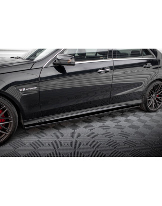 Diffusori minigonne Mercedes-Benz E63 AMG / AMG-Line berlina W212 Facelift (Cod. M-ME-E-212F-AMG-SD1