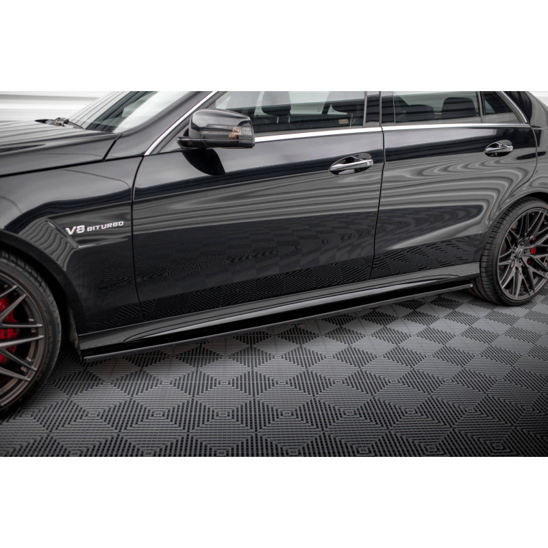 Diffusori minigonne Mercedes-Benz E63 AMG / AMG-Line berlina W212 Facelift (Cod. M-ME-E-212F-AMG-SD1