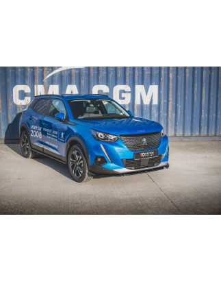 SPLITTER ANTERIORE V.1 Peugeot 2008 Mk2 (Cod. M-PE-2008-2-FD1G)