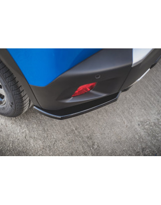 Splitter posteriore (con barre verticali) Peugeot 2008 Mk2 (Cod. M-PE-2008-2-RD1G+RD2G)