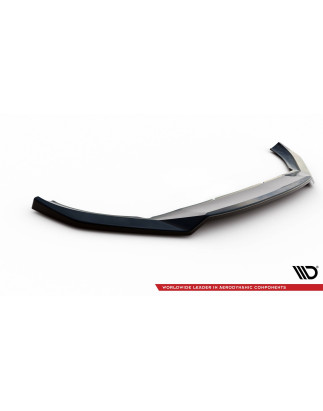 SPLITTER ANTERIORE V.1 Volvo XC60 Mk2 R-Design (Cod. M-VO-XC60-2-RDESIGN-FD1G)
