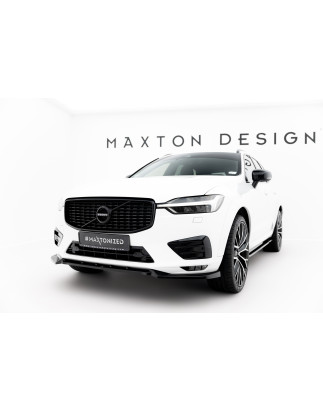SPLITTER ANTERIORE V.2 Volvo XC60 Mk2 R-Design (Cod. M-VO-XC60-2-RDESIGN-FD2G)