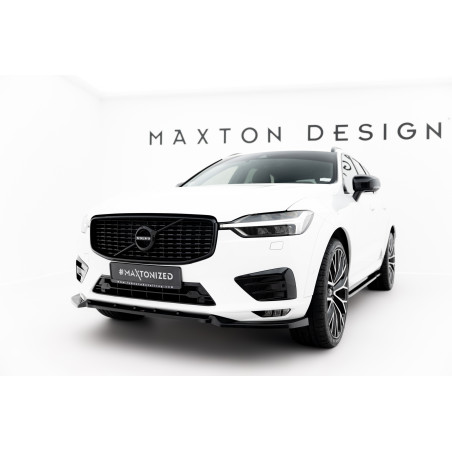 SPLITTER ANTERIORE V.2 Volvo XC60 Mk2 R-Design (Cod. M-VO-XC60-2-RDESIGN-FD2G)