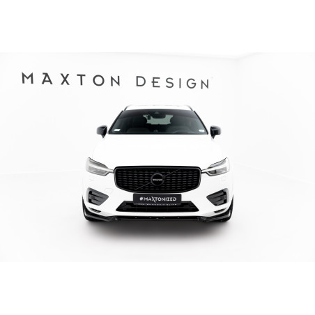 SPLITTER ANTERIORE V.2 Volvo XC60 Mk2 R-Design (Cod. M-VO-XC60-2-RDESIGN-FD2G)