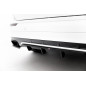 Splitter posteriore (con barre verticali) Volvo XC60 Mk2 R-Design (Cod. M-VO-XC60-2-RDESIGN-RD1G+RD2