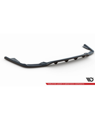 Splitter posteriore (con barre verticali) Volvo XC60 Mk2 R-Design (Cod. M-VO-XC60-2-RDESIGN-RD1G+RD2