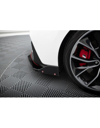 SPLITTER ANTERIORE V.6 + Flaps Hyundai I30 N Mk3 /Fastback (Cod. M-HY-I30-3-N-FD6G+FSF)