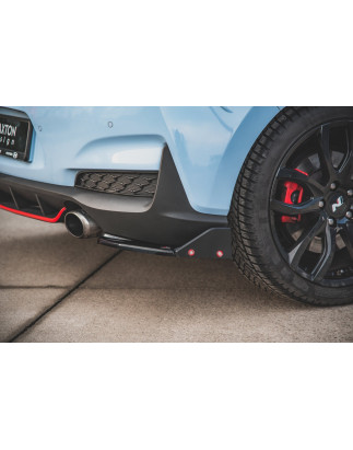 Splitters posteriori laterali V.6 + Flaps Hyundai I30 N Mk3  (Cod. M-HY-I30-3-N-RSD6G+RSF)