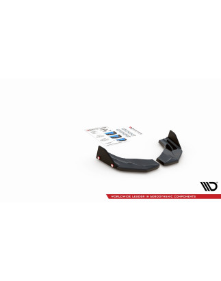 Splitters posteriori laterali V.7 + Flaps Hyundai I30 N Mk3  (Cod. M-HY-I30-3-N-RSD7G+RSF)