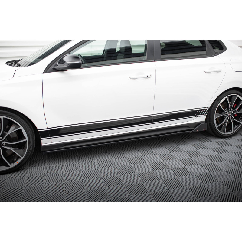 Diffusori minigonne V.5 + Flaps Hyundai I30 N / N-Line  / Fastback Mk3 / Mk3 Facelift (Cod. M-HY-I30