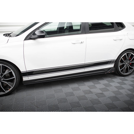 Diffusori minigonne V.5 + Flaps Hyundai I30 N / N-Line  / Fastback Mk3 / Mk3 Facelift (Cod. M-HY-I30
