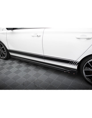 Diffusori minigonne V.5 + Flaps Hyundai I30 N / N-Line  / Fastback Mk3 / Mk3 Facelift (Cod. M-HY-I30