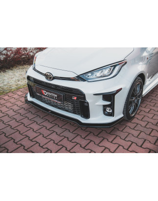 SPLITTER ANTERIORE V.1 Toyota GR Yaris Mk4 (Cod. M-TO-YA-4-GR4-FD1G)